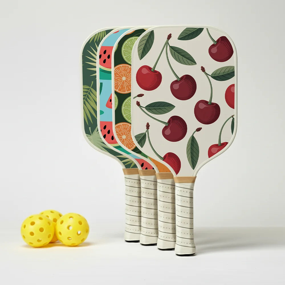 Pickleball Paddles – Fruit lovers set van (4)