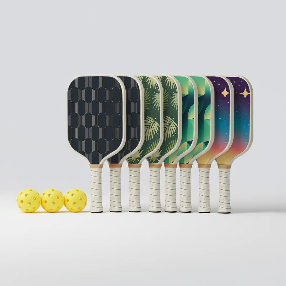 Pickleball Paddles – Premium Pack set van (8)