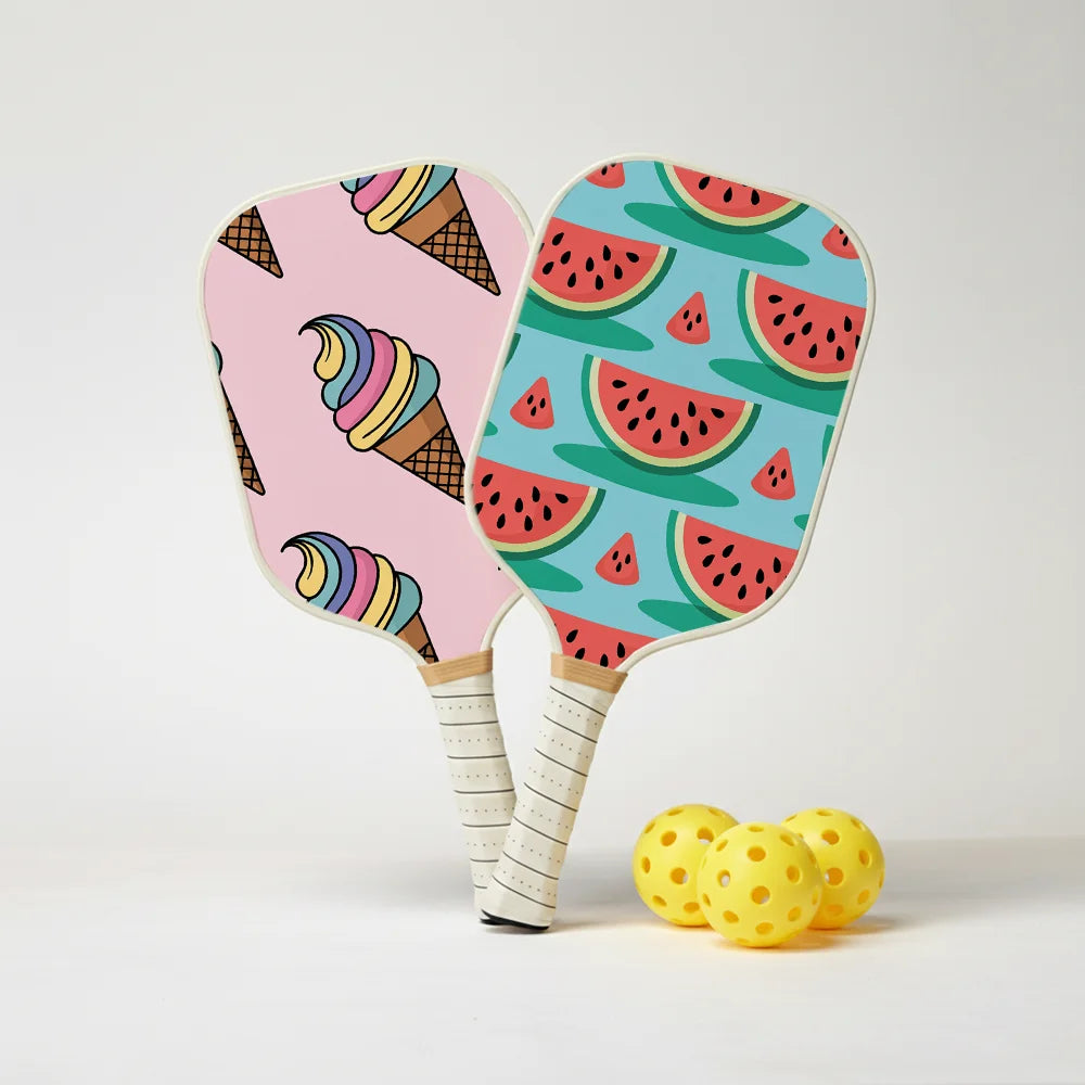 Pickleball Paddles – Kleurrijke set van (2)