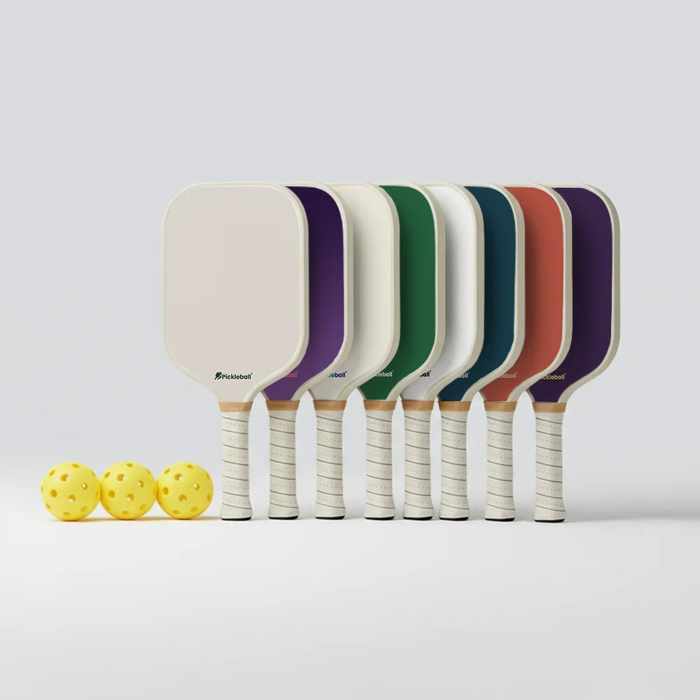 Pickleball paddles - variatie set van 8